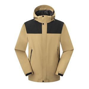 2025 impermeable transpirable de alta calidad chaqueta de caparazón blando chaqueta de invierno para hombre - Product Image 4