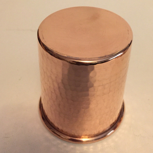 Cadeaux de mariage et de fêtes Verre martelé déco en cuivre Qualité d'exportation Prix abordable pour les restaurants Tables de vin et de whisky - Product Image 5