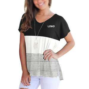 Patrón táctico de manga corta de algodón 100% de secado rápido de alta calidad para mujeres para camisetas Polo personalizable servicio OEM impreso Patt - Product Image 2