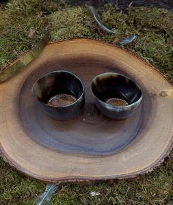 Vasos de chupito de cuerno de búfalo ecológicos y duraderos para reuniones de grupo, fiestas temáticas medievales, artesanía Natural - Product Image 4