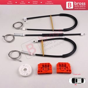 BWR270 Kit de reparación de regulador de ventana puerta delantera izquierda para Caddy MK3 2K 2C 2004-2015 Van MPV 2K1837729 Bross Auto Parts - Product Image 6