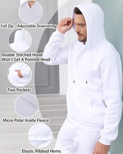 Conjunto Deportivo Personalizado de Algodón y Poliéster de 380 g/m² para Hombre, Sudadera con Capucha Extra Grande y Pantalones Jogger, Logotipo Bordado en Chenilla, Color Negro y Amarillo - Product Image 6