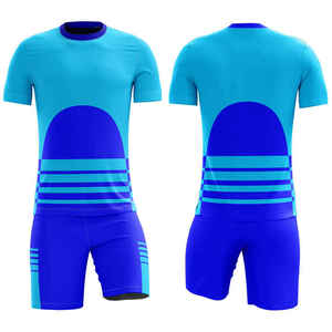 Ensemble de maillots de football en polyester respirant à sublimation, uniforme pour hommes, kit de football, vêtements de sport à séchage rapide, haut de sport pour l'entraînement en équipe - Product Image 6