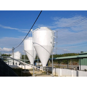 Silo de alimentación para cerdos de 7,5 toneladas de acero personalizable y galvanizado para productores de cerdos de Vietnam - Product Image 3