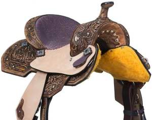 Western Comfy Barrel Racing Pleasure Trail Selle en cuir à la mode de haute qualité Design personnalisable Meilleure vente équitation - Product Image 4