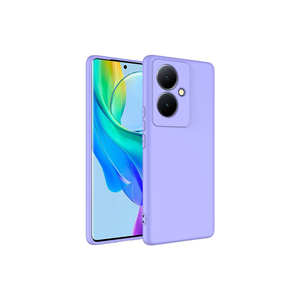 Funda de Silicona Premium Lila de la Serie MYST Mara para Vivo V29 Lite 5G, Cubierta Protectora Trasera para Vivo V23E, Material PU Oppo - Product Image 1