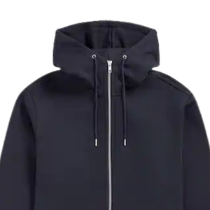 Sweat-shirt à capuche zippé uni pour homme en molleton de coton premium, décontracté, pour l'hiver, style urbain, vente en gros - Product Image 5