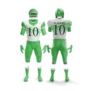 Ensembles d'uniformes de football américain respirants à séchage rapide Uniforme de maillot de football américain de couleur personnalisée - Product Image 6