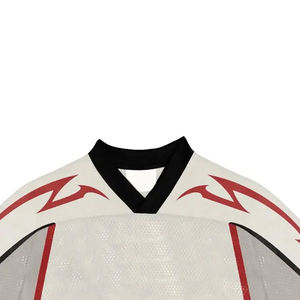 Maillot de rugby à manches courtes léger 100% en maille respirante Top Trending Sports Wear Maillot de football américain - Product Image 4