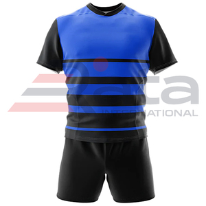 Uniformes de Rugby imprimés par Sublimation, vente en gros, uniforme de Rugby professionnel à prix d'usine - Product Image 2