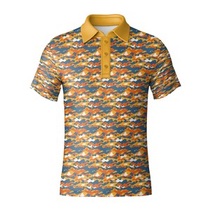 Lightweight Men's Golf Polo Shirt Moisture-Wicking Performance Activewear Custom Logo Bulk Vietnam - Product Image 4