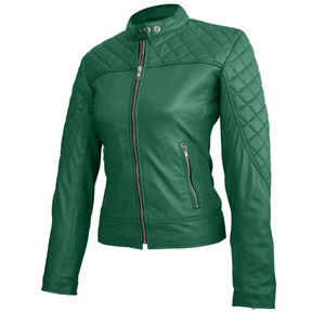 Nouveau respirant dernière conception femmes à la mode 2024 haute qualité femmes meilleure conception vestes en cuir - Product Image 2