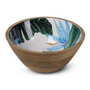 Vajilla para el hogar, decoración de mesa, cuenco rústico de madera profunda para servir frutas o ensalada, cuenco para servidor, uso de catering, cuenco para frutas - Product Image 4