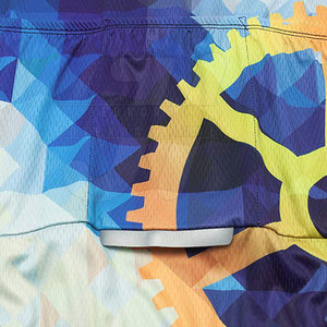 Uniformes de equipo de ciclismo para hombres personalizados de último diseño de fabricante profesional, conjuntos transpirables de LICRA/poliéster de alta calidad - Product Image 6