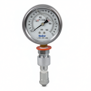 Gedore เครื่องวัดความดันกระบอกไฮดรอลิก KL-0040-2829 1/4 ''NPT เข้ากันได้กับ KL-0040-2800 - Product Image 3
