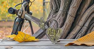 Cadenas en forme de coeur entièrement fonctionnel avec 2 clés serrure de gymnastique serrures à combinaison pour portes boîte à outils bagages école bureau à domicile voyage - Product Image 4