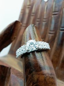 Anillo de Compromiso y Boda Personalizado de Plata 925 con Diamante Solitario VVS, Elegante Regalo de Aniversario para Fiestas, Certificado GIA 100% - Product Image 6