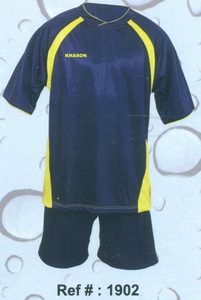Custom Designed Unisex Children's Soccer Suit Yellow Green Polyester/Cotton V-neck <b>Cheap</b> Football Jersey Training Sublimation - Product Image 5