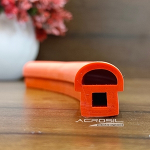 ปะเก็นประตูและโปรไฟล์ซิลิโคนสีแดงคุณภาพระดับพรีเมี่ยม - Product Image 1