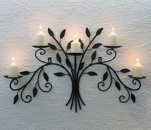Apliques de Pared de Hierro Clásicos, Iluminación Decorativa de Inspiración Vintage para un Atractivo Interior del Hogar Atemporal - Product Image 6