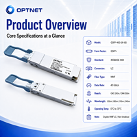 Transceiver Optik BiDi 40G Stable Link untuk Kabel Rak Server dan Switch QSFP 40G SR BD