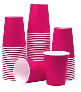 Disposable White Paper | <b>Plastic</b>-Free Aqueous Coated | Eco-Friendly & Biodegradable Use & Throw Party <b>Glasses</b> - Product Image 2