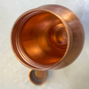 Botella de Agua de Cobre Ligero Más Vendida, Tapa de Rosca, Apta para Alimentos, Anticorrosión, Artículos de Bebida de Lujo para el Hogar y la Oficina, Caja de Regalo Incluida - Product Image 3