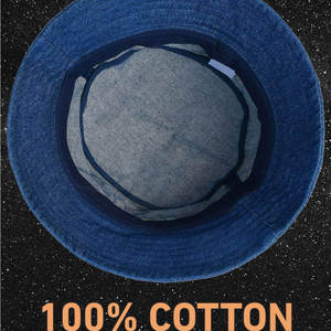 Service OEM ODM Chapeaux de pêcheur pour adultes Chapeaux de seau décontractés avec logo personnalisé et motif imprimé avec broderie réversible - Product Image 3