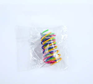 Nuevo Juguete Interactivo Moderno de PP para Gatos, Divertido, para Afilar Garras, Retráctil, con Resorte, Duradero, de Plástico, Colorido y Saltarín - Product Image 3