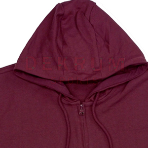 เสื้อฮู้ดดี้ผ้าเทอร์รี่คอตตอนแขนยาวแบบซิปสำหรับผู้ชาย ผลิตตามแบบ OEM ราคาสมเหตุสมผลสำหรับแฟชั่นฤดูหนาวออนไลน์ - Product Image 5