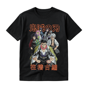 Camiseta de Anime Unisex Lavada y Elegante en Oferta, Camiseta de Manga Corta Estampada Personalizada 100% Algodón de Alta Calidad al por Mayor - Product Image 3