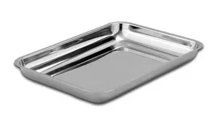 Mayo Instrument <strong>Tray</strong> Premium Grade <strong>Stainless</strong> <strong>Steel</strong> Surgical Dressing <strong>Tray</strong> for Hospital Health <strong>Medical</strong> Hollow Ware Re-usable - Product Image 2