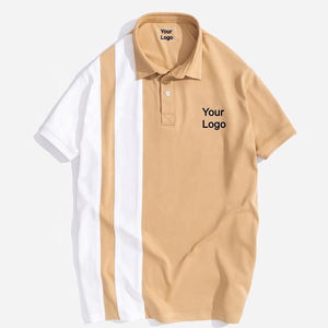 Chemise à manches courtes en tricot uni pour homme, séchage rapide, pour le bureau et les uniformes d'équipe, fabricant de logos personnalisés - Product Image 3