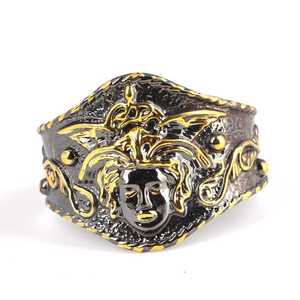 Bracelet en argent sterling 925 fait main avec tête de Méduse incrustée, charme tendance pour femmes - Product Image 3