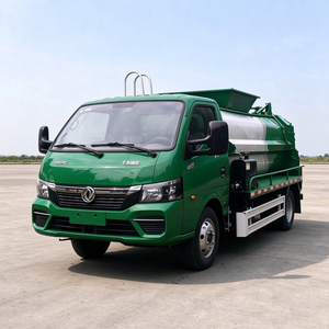 รถบรรทุกขยะครัว Dongfeng 4x2 สำหรับงานเทศบาล รถขนส่งขยะอาหารเหลือ - Product Image 5