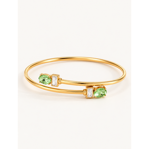 Brazalete de Moda con Diseño Cruzado - Product Image 1