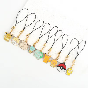 Llavero con Colgante de Personajes de Dibujos Animados, Decoración para Bolsos y Teléfonos, Accesorios al por Mayor, Anillo Metálico para Llaves - Product Image 5
