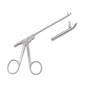 Poinçon à ventouse BLAKESLEY 45 incurvé vers le haut 4 pouces 4 mm 3,5 mm |   Instrument chirurgical endoscopique manuel ORL |   Acier inoxydable - Product Image 2