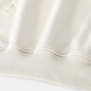 Sudadera con capucha de algodón de alta calidad para mujer, suéter de Color sólido con forro, logotipo personalizado impreso para la temporada de invierno, venta al por mayor - Product Image 6