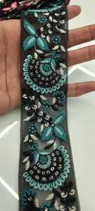 Bordado de malla de nailon de alta gama, encaje, lentejuelas, estilo de negocios para confección, zapatos, bolsos de ropa, proyectos decorativos para fiestas - Product Image 4