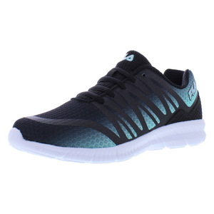 Zapatillas de Running Fila Memory Fantom 5 para Mujer en Color Negro/Azul |   100% Auténtico - Product Image 1