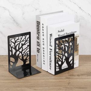 Sujetalibros metálicos para oficina en casa, diseñados para mantener los espacios de trabajo organizados con un soporte resistente y elegante - Product Image 6