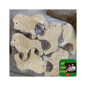 Vente en gros de figurines d'animaux en bois naturel faites à la main pour que les enfants jouent à des jouets d'animaux créatifs en bois décoration cadeau figurines ensemble - Product Image 6