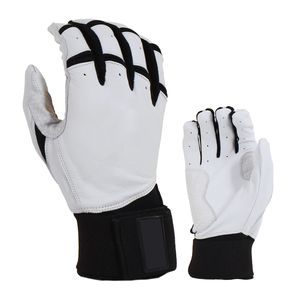 Gants de frappe de baseball en cuir antidérapants durables pour les nouveaux gants de frappe de baseball confortables unisexes - Product Image 1