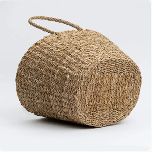 Essentials Basket paniers en jonc de mer fabricant de stockage panier en jonc de mer avec poignées adaptées à la décoration intérieure fabriquée au Vietnam - Product Image 6