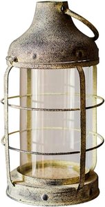 Soporte votivo de forma redonda galvanizada para decoración de jardín y camino - Product Image 4