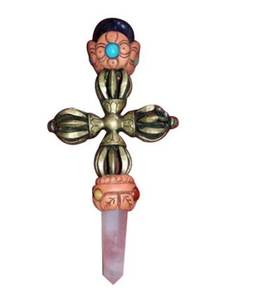 หินอัญมณีเจ็ดจักระแท่งบำบัดแบบทิเบตราคาขายส่ง - Product Image 1