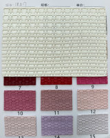 Tissu d'ameublement en similicuir PU imperméable, tissé, motif hexagonal régulier, pour chaise, siège de voiture, canapé, accessoires de décoration de meubles