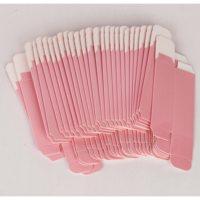 Pochettes en papier kraft mat gaufré, avec pelliculage UV, pour cosmétiques et parfums, emballage de luxe fait main pour gloss à lèvres, vente en gros