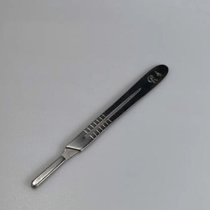 Mango de Bisturí de Acero Inoxidable, Mango Largo para Bisturí, Soporte para 4 Cuchillas de amrid surgical - Product Image 2